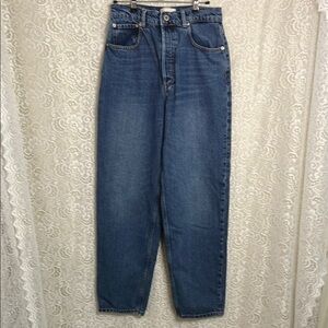 Triarchy High Rise Blue Jeans 60% organic cotton and 40% Tencel